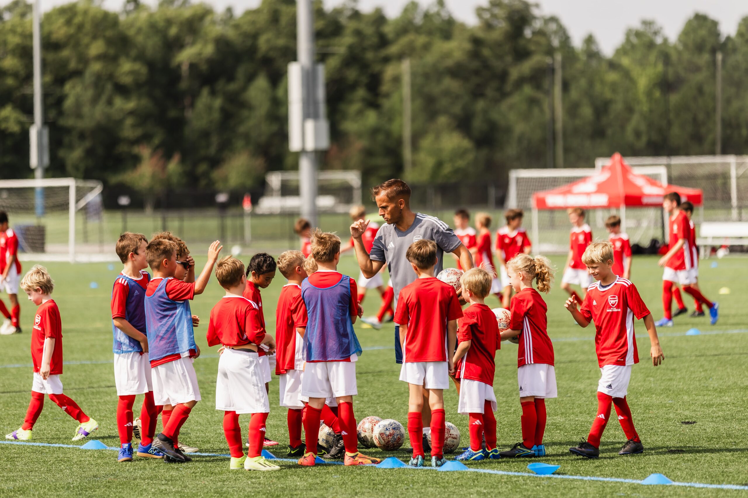 soccer training in Europe