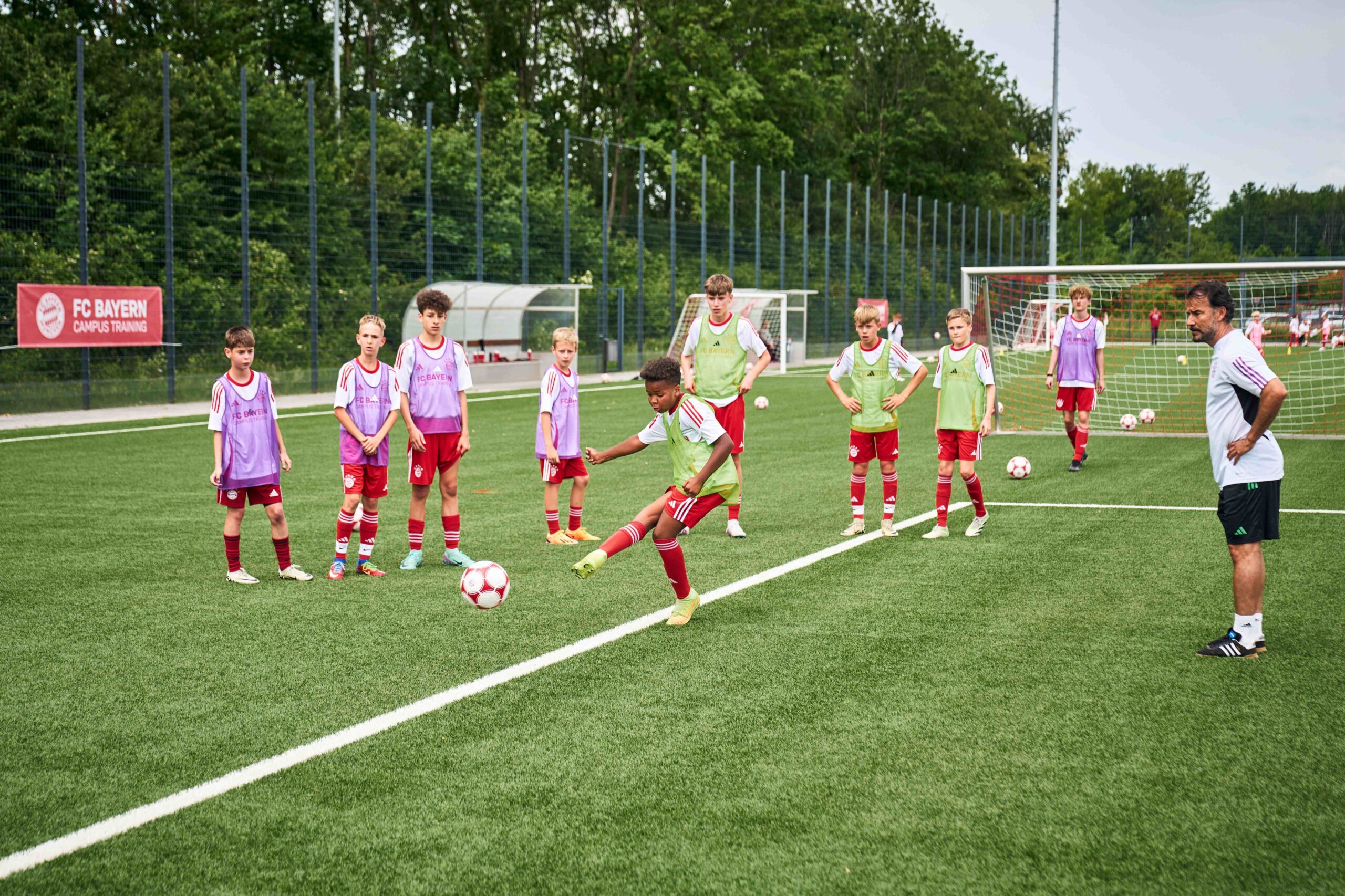 Bayern training clinic