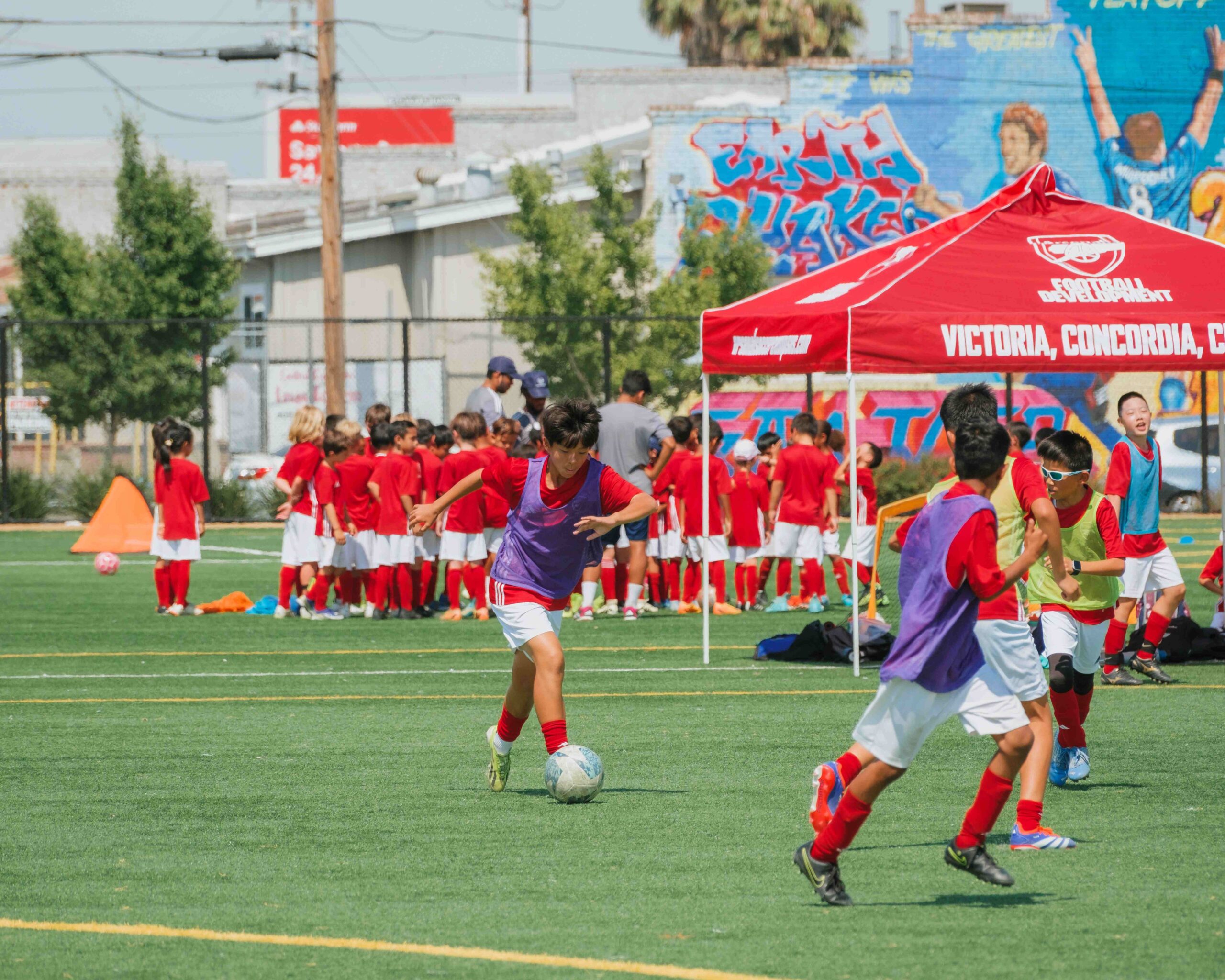 soccer camp registration process